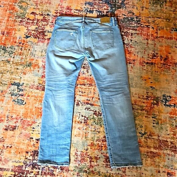 🔥🔥🔥NEW!!!.. American Eagle Airflex Plus slim patches jeans!!! - Picture 9 of 10